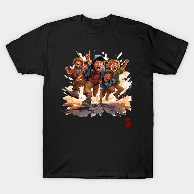 Cartoon of the goonies T-Shirt by siriusreno